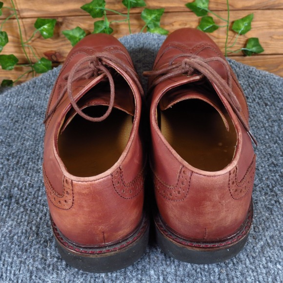 Cole Haan Williams Wingtip Men Casual Shoe Size 10.5 Business Brown Leather‎
